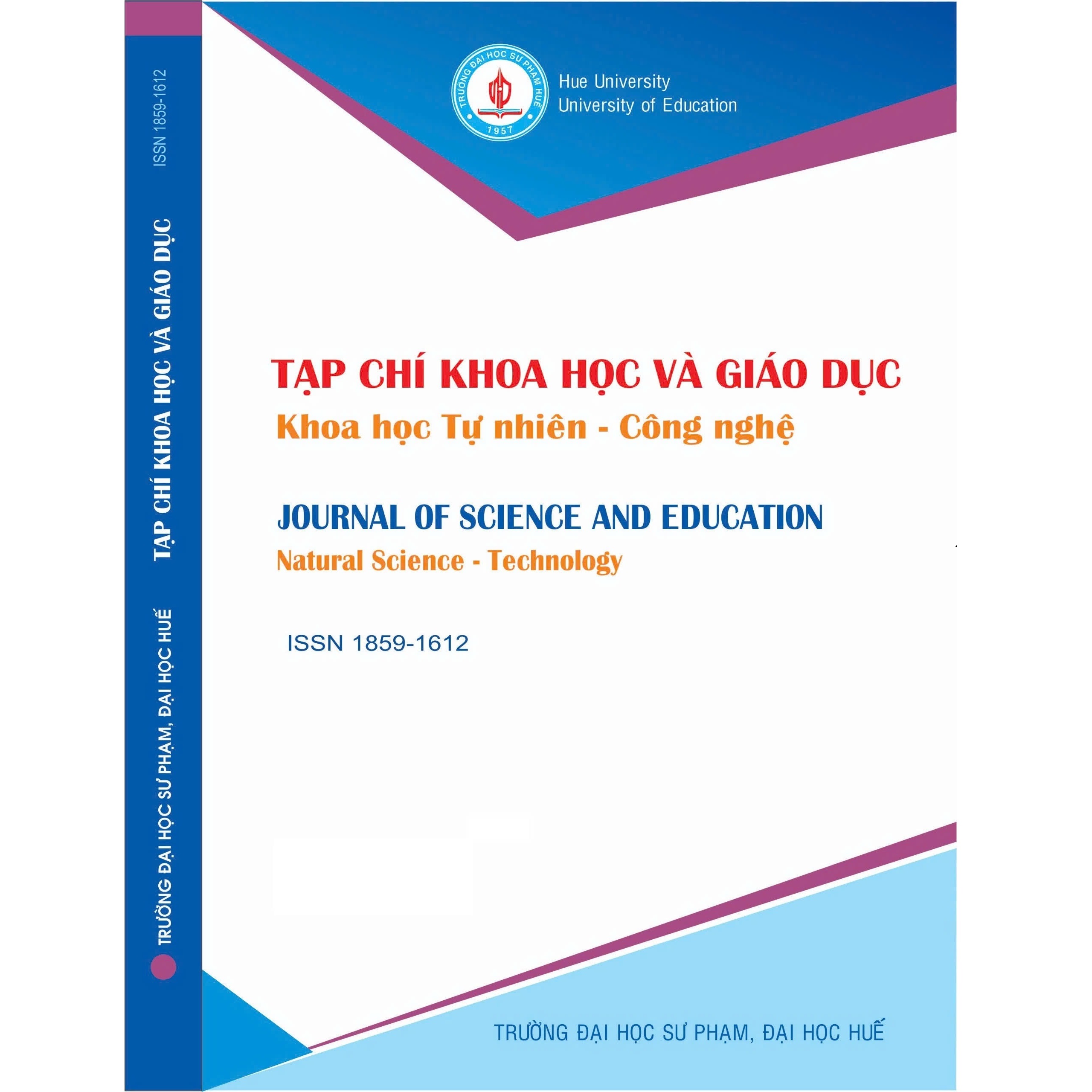 Tạp chí Khoa học và Giáo dục: Khoa học Tự nhiên – Công nghệ