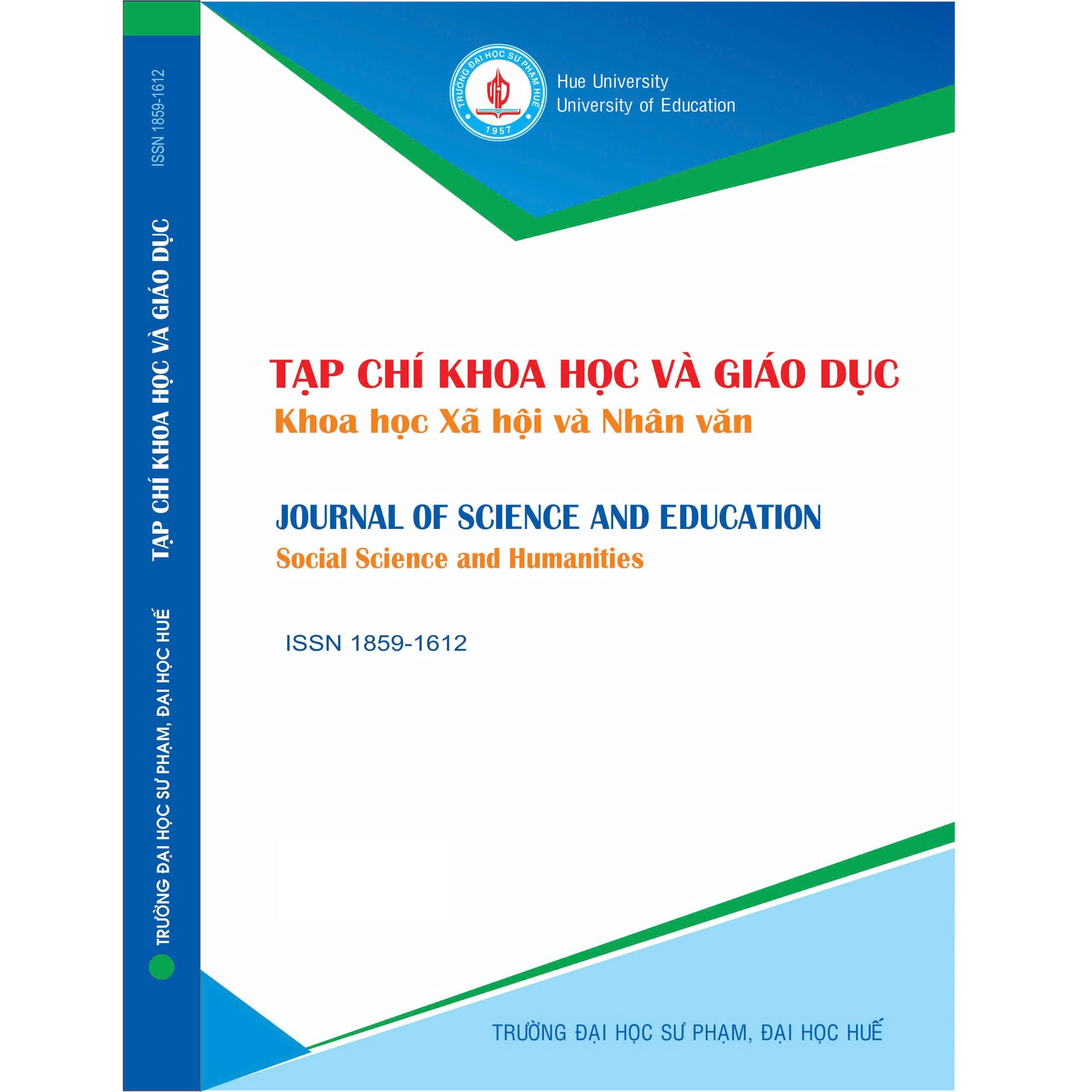 Tạp chí Khoa học và Giáo dục: Khoa học Xã hội và Nhân văn